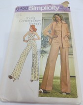 Simplicity Sewing Pattern 6458 VTG 70s uncut Shirt-Jacket Camisole Top P... - £7.81 GBP