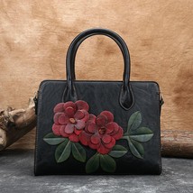 Handmade Handbag 2020 New Vintage Women Big Bag Large Capacity Soft Leather Shou - £83.06 GBP