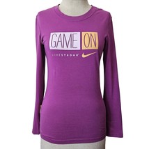 Nike Livestrong Long Sleeve Dri-Fit Cotton Tee Size XS - $24.75