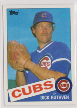 Dick Ruthven Chicago Cubs 1985 Topps Card # 563 Ner Mint - £1.21 GBP