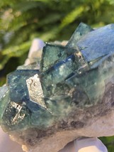Green Cubic Fluorite Crystal Natural Mineral Specimen (GCL11) - $69.60 CAD