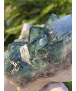 Green Cubic Fluorite Crystal Natural Mineral Specimen (GCL11) - $69.60 CAD