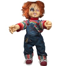 Life Size Chucky Doll Bride Of Chucky Scarred Stitched Face Torn 27” - £389.23 GBP