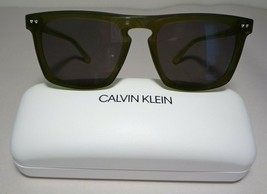 Calvin Klein CK19501S Grey Green New Women&#39;s Sunglasses - £193.91 GBP