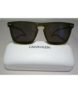 Calvin Klein CK19501S Grey Green New Women&#39;s Sunglasses - $246.51