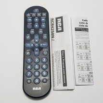 RCA Universal Remote Control 4 Device Model RCR4258N with Manual - £7.73 GBP