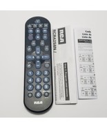 RCA Universal Remote Control 4 Device Model RCR4258N with Manual - £7.76 GBP