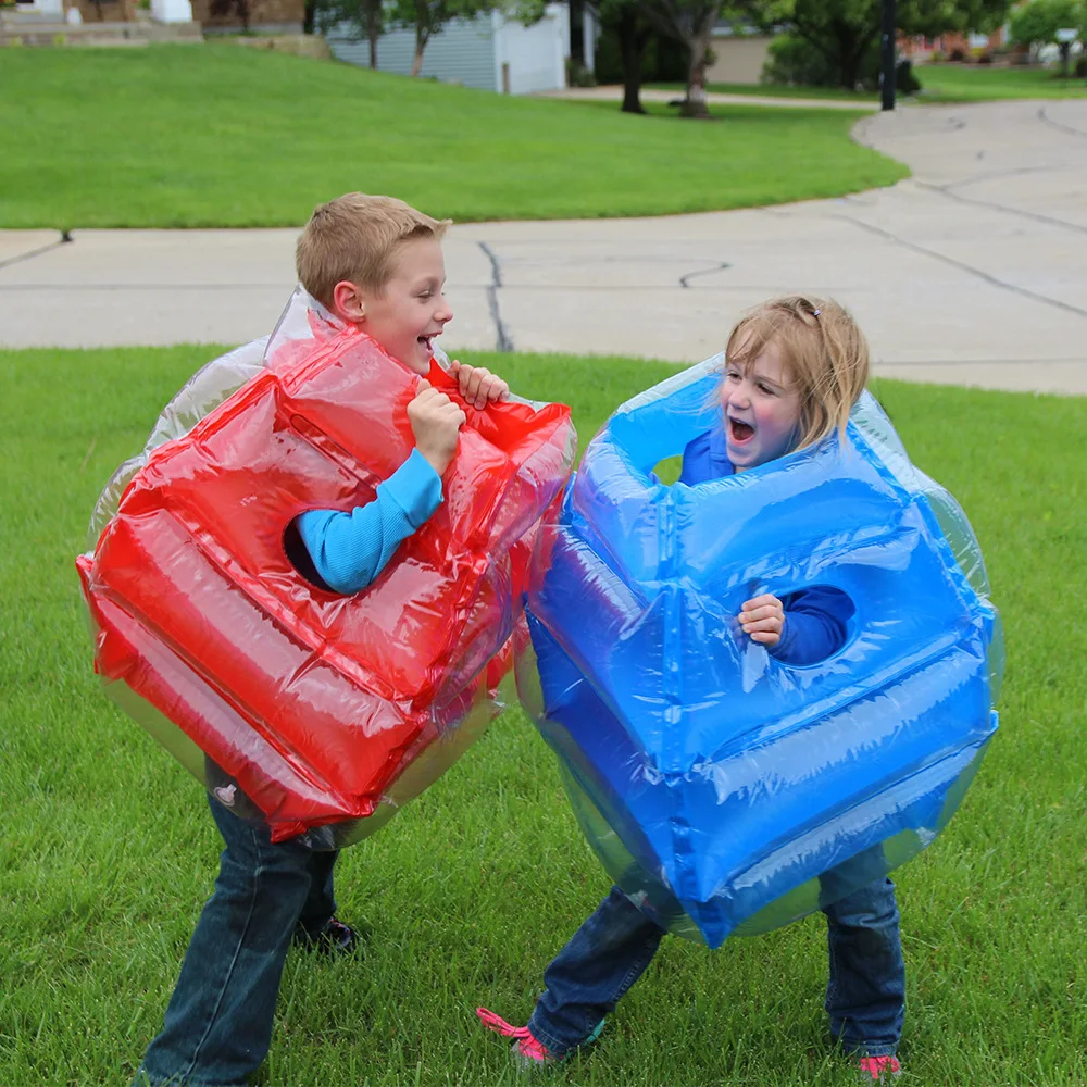 2pcs/set Bumper Ball Kids Team Inflatable Toys Outdoor Games Children Sensory - £35.55 GBP