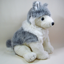 Ty Classic TIMBER Siberian Husky Grey &amp; White (Wolf) 1993 Korea - £15.98 GBP