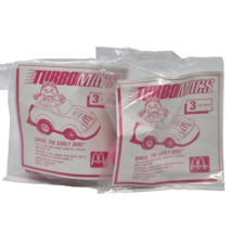VINTAGE 1988 McDONALDS LOT OF 2 TURBOMACS BIRDIE THE EARLY BIRD HAPPY ME... - $9.50
