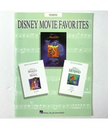 Disney Movie Favorites Trombone Sheet Music Aladdin Little Mermaid Beaut... - £13.64 GBP