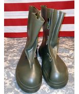 MILITARY OD GREEN RUBBER WATERPROOF OVERBOOTS GALOSHES BOOTS US SIZE 12 ... - €20,51 EUR