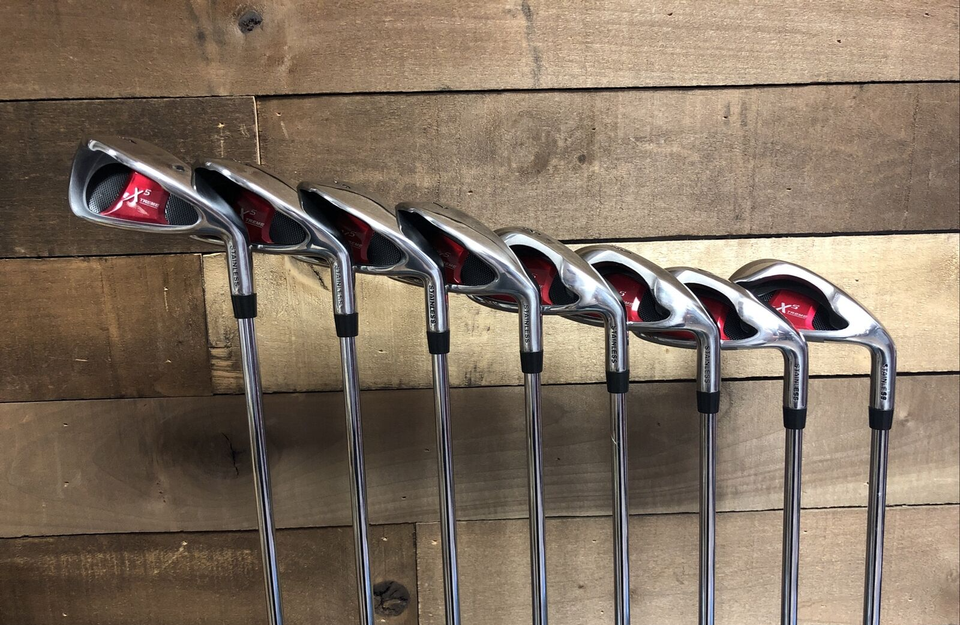 DEMO RH Big &amp; Tall +2&#39;&#39; Men&#39;s Extreme X5 Iron Set #4-SW &quot;R&quot; Flex Steel 5... - $489.95