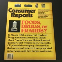 VTG Consumer Reports Magazine May 1985 - Food, Drugs, or Frauds? / Newsstand - £7.06 GBP