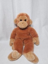 Vintage 1998 Ty Beanie Buddies 14” Bongo the Monkey Brown Plush Soft Buddy - $19.34