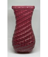 Longaberger Woven Reflections 12 1/4&quot; Paprika Large Basket Weave Pottery... - $46.38