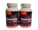 Jarrow Formulas Quercetin 500mg Capsules 100 Count Lot Of 2 02/24 New Se... - $19.79