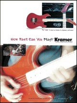 The 1984 Kramer Reissue Electric Guitar 2003 advertisement 8 x 11 ad print - £3.30 GBP