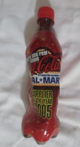 Coca-Cola Walmart Supplier of the Year 2005 Plastic bottle with wrap - £7.89 GBP