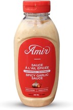 6 X Jars of Amir Authentic Spicy Garlic Sauce Condiment 350ml Each - £61.47 GBP
