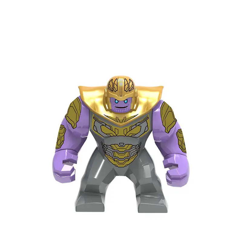 New Marvel 3D superhero characters large model building blocks assembly toys 01 - £4.74 GBP