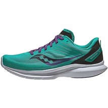 New SAUCONY Kinvara 12 Women&#39;s Size 10 Running Shoes Jade/Concord S10619-20 - £86.20 GBP