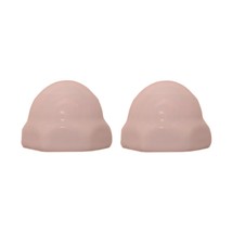 Artesian Color Replacement Ceramic Toilet Bolt Caps - Set of 2 - Bahama Pink - £35.10 GBP