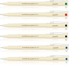 Pilot Hi-tecpoint 05 Pen (Blue/Black/Red/Green - Pack of 6) - $12.38+