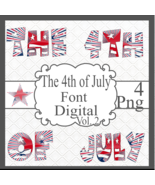 The 4th of July Font Digital Vol. 2 - $37.30 MXN