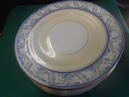 Beautiful ROYAL DOULTON  &quot;The Tewkesberry&quot;  Set of 7 DINNER Plates - $55.03