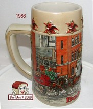 Vintage 1986 Anheuser-Busch Landmark Series A - Budweiser Beer Stein Bee... - $19.95