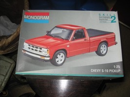 Monogram 1:25 Chevy S-10 Pickup Model Kit - £85.73 GBP