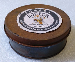 Boneca ~ Giant Can ✱ Ultra Rare Vintage Tin Can Shoe Polish Portugal 50´s - £25.73 GBP