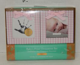 Baby's Print Ornament Set By Pearhead - $29.65