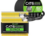 GearIT 50Pack 1ft Cat6 Ethernet Cable &amp; 150ft Cat6 Cable - $230.99