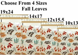 Choose 10x13 12.5x15 14x17 19x24 ( Fall Leaves ) Boutique Poly Mailer Fa... - £1.59 GBP+
