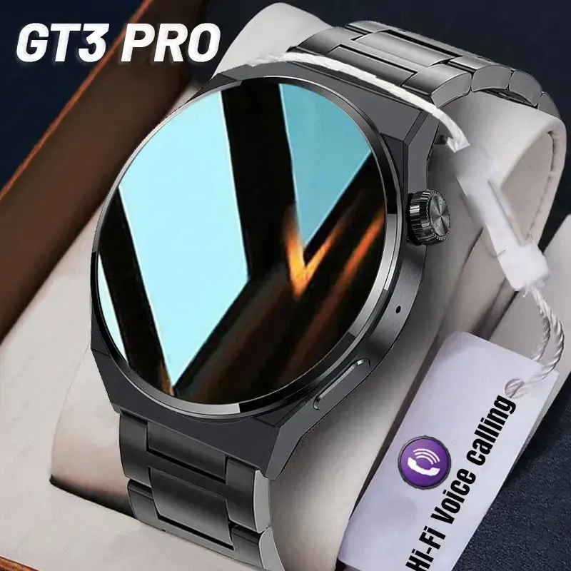 For Huawei Xiaomi GT3 Pro Smart Watch Men AMOLED 390*390 HD Screen Heart... - £16.65 GBP+