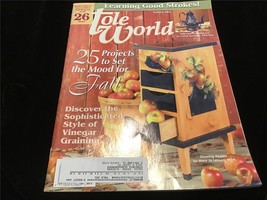 Tole World Magazine October 2003 25 Projects to set the Mood for Fall - £7.84 GBP