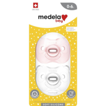 Medela Soft Silicone Duo Girl Pink Soothers 0-6 Months - $77.73