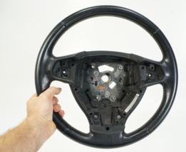 2011-2016 bmw 535i 528i 550i f10 steering wheel black W/O heat leather - £92.62 GBP