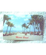 FLORIDA MIAMI BEACH POSTCARD FLA VINTAGE 1960 1970 - $5.47 CAD