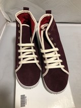Spritz April Showers Women/Kids Mid Trainers Low Lace Up Suede Size 34 - $20.97