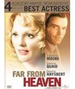 FAR FROM HEAVEN 2003 DVD NEW SEALED QUAID MOORE DRAMA - $5.34 CAD