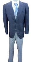 Suit Complete Man 3 Pieces Vintage 70s Wool Flared Elephant Made IN Italy New - £189.00 GBP