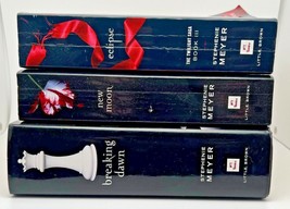 Lot of (3) Twilight Saga Books by Stephanie Meyers- Eclipse, New Moon, B... - £11.00 GBP