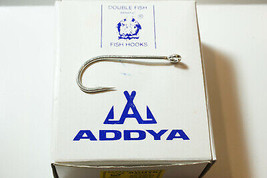 ADDYA Big Game Fishing Hooks Closed Eye Needle Point 7/0 100 Pack - £19.62 GBP