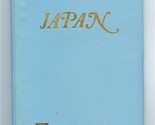 Japan Travel Bureau Information Booklet 1974 Maps Itinerary Facts - $27.72