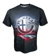 Alfa Romeo Fan T-Shirt  Car Racing Sports Top Gift New Fashion  Alfa Rom... - £25.13 GBP