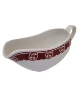 Vtg Mary Engelbreit Cherry Cameo Gravy Boat Dish 2001 Ceramic Enesco Red... - $17.58 CAD