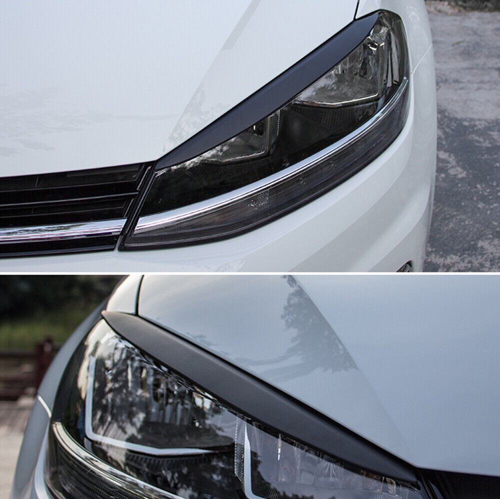 Headlight Eyebrow Eyelid Trim fits Volkswagen Golf 7 VII GTI GTD R MK7 2... - $28.13
